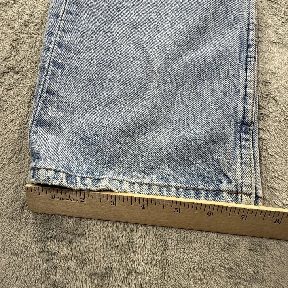 Vintage Levi's 501 Jeans Mens 34x32 Blue Light Wash Straight Leg Denim USA 90s